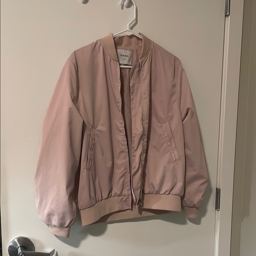ViVI Women's Pink Bomber Jacket